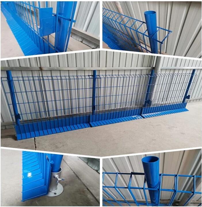 Portable Powder Coated Temporary Edge Fall Protection Barrier 0