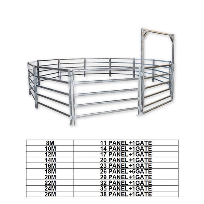 Portable Horse Pens For Sale 40x40 6 Oval Rails. Locking Pins. ,  Victoria , Cattle