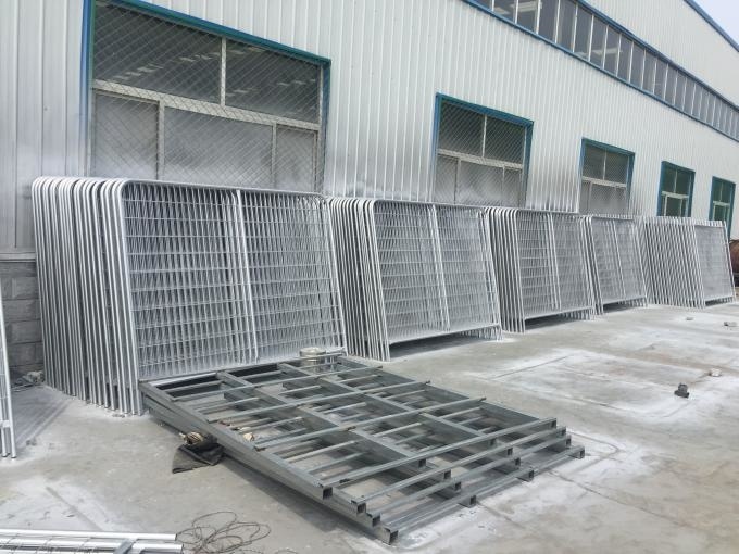 Multi Function Temporary Fence Panels Construction OD 32mmx1.40mm Pipes