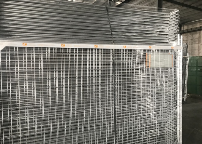 low price 2.1mx2.4m temporary fencing panels AS4687-2007 design for melbourne market OD32mm*1.8mm and diameter 3.8mm 0