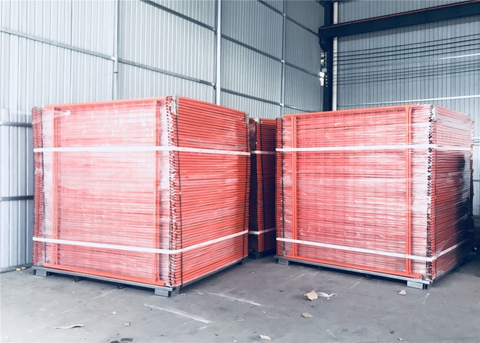 OD 40mm*2.00mm wall thick NZ Nelson Port Temporary Fencing Panels 2.1m x 2.4m Mesh 60mm*150mm Diameter 4.00mm 0