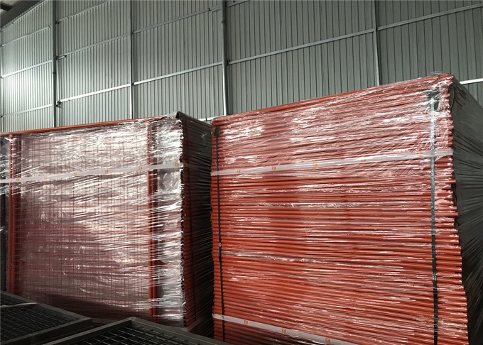 OD 40mm*2.00mm wall thick NZ Nelson Port Temporary Fencing Panels 2.1m x 2.4m Mesh 60mm*150mm Diameter 4.00mm 3